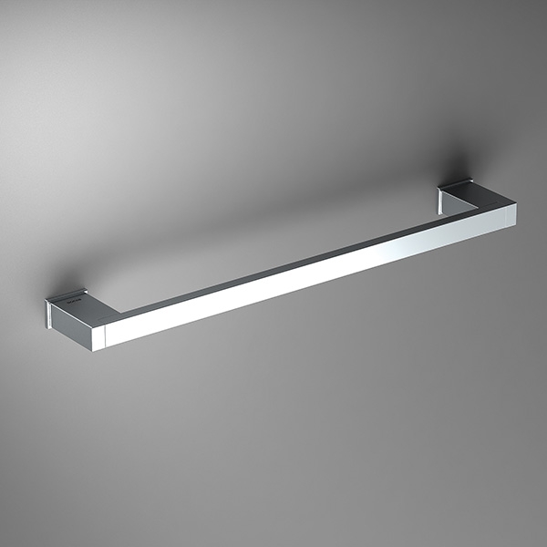 Sonia S Cube Chrome 500mm Towel Rail BO166794