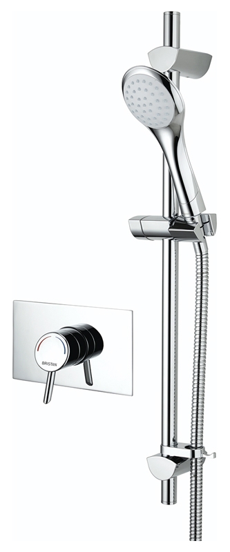 Bristan Acute Thermostatic Recessed Shower Valve With Adjustable Riser Chrome Ae Shcar C On Sale At The Best Price From Homesupply Uk