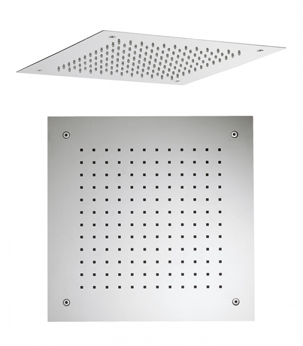 Crosswater Square Stainless Steel Shower Head FH380C