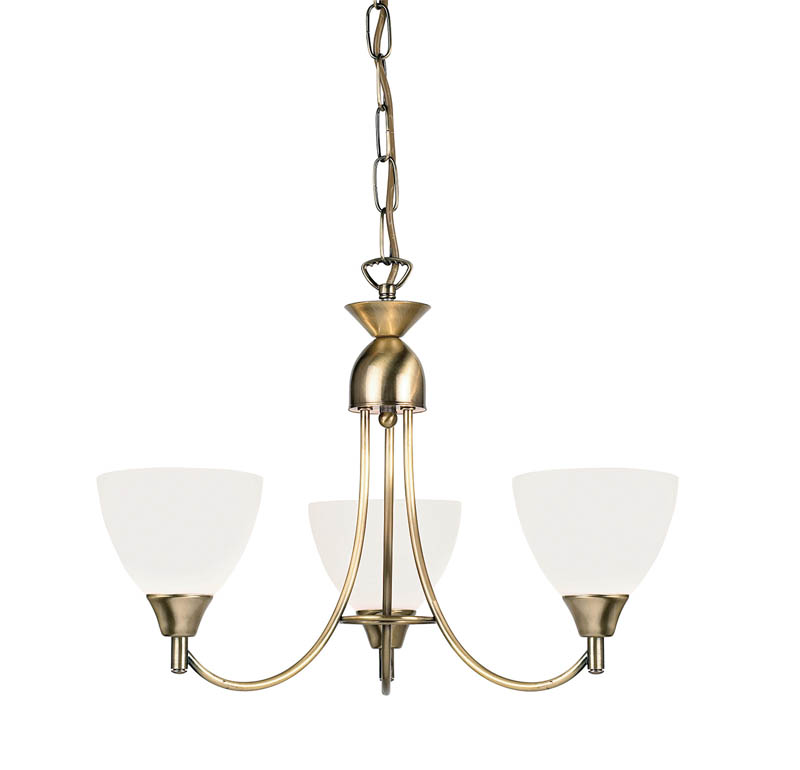 Endon Alton Multi Arm Glass Ceiling Light 1805 3an