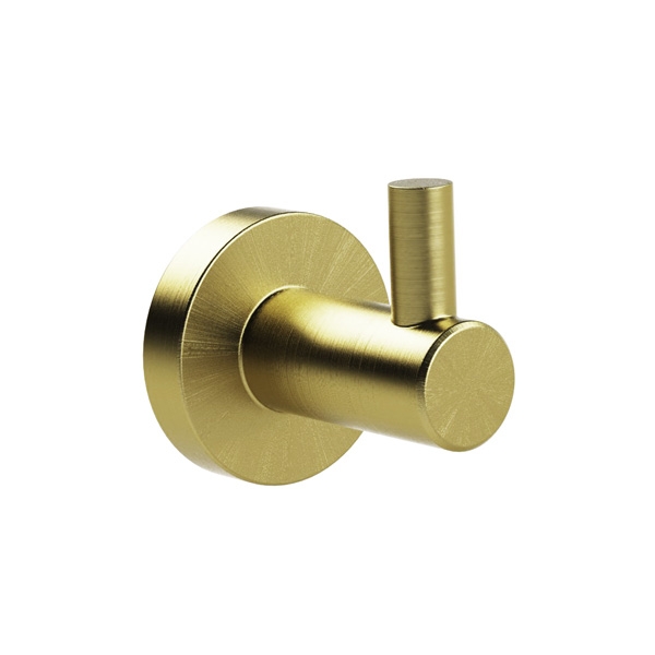 Miller Bond Single Hook Brushed Brass 8722MP1 8722MP1