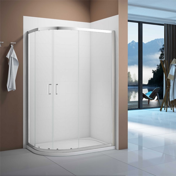 Merlyn Vivid Boost 1200 X 900 Sliding 2 Door Offset Quadrant