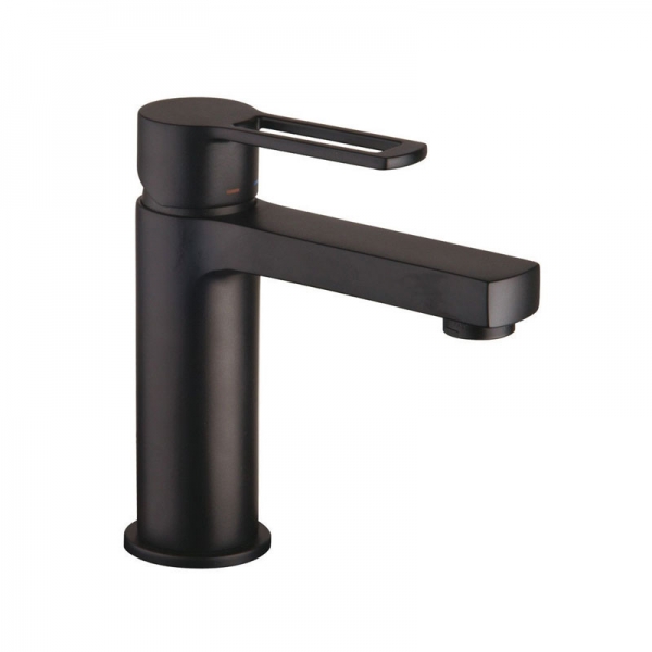 Tissino Bavera Matt Black Mono Basin Mixer Tap Tbv 101 Mn