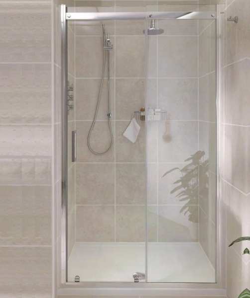 Aqata Spectra SP300 Recess 1500 Sliding Shower Door SP3001500