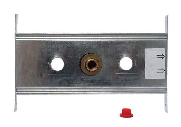 Easi Plan Single Outlet Fitting Plate
