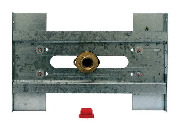 Easi Plan Recessed Single Outlet Fitting Plate