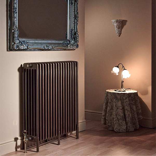 Apollo Roma 6 Column Steel Column Radiator With Feet 700 x 1180mm WF6C6H1200