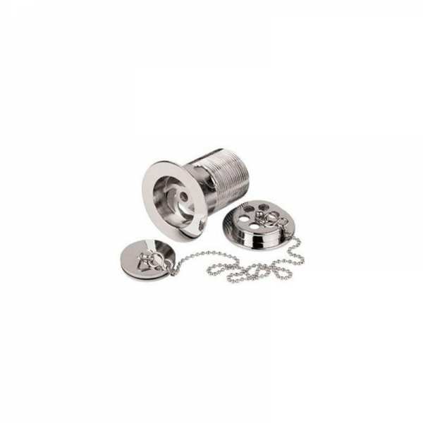 BC Designs Concealed Plug & Chain Bath Waste Chrome WAS020