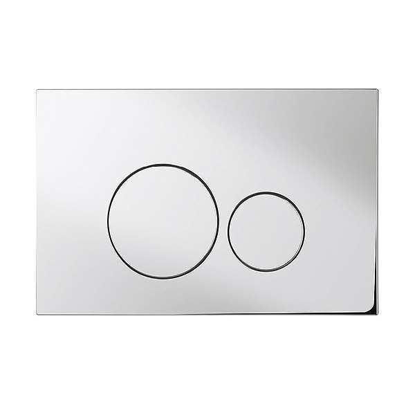 Crosswater Central Chrome Flush Plate CEFLUSHC+