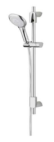 Bristan Evo Shower Kit with Multi Function Rub Clean Handset Chrome Plated EVC KIT02 C