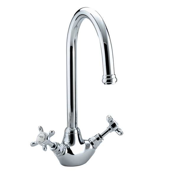 Bristan 1901 Chrome Easyfit Kitchen Mixer Tap N SNK EF C