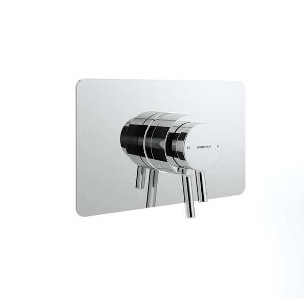 Bristan Prism Concealed Concentric Chrome Shower Valve Only PM2 CSHCVO C