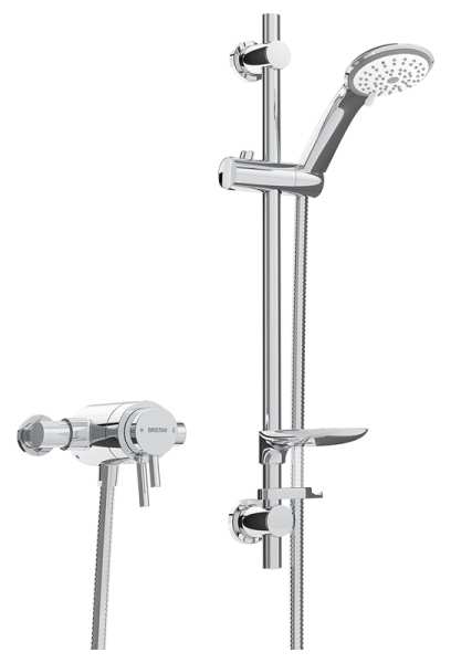 Bristan Prism Exposed Concentric Chrome Shower Valve Kit PM2 CSHXAR C
