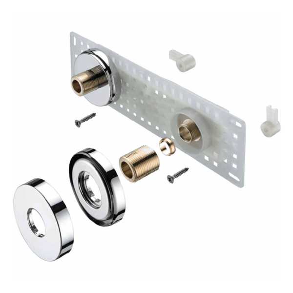 Bristan Wall Mount 11 Chrome WMNT11 C