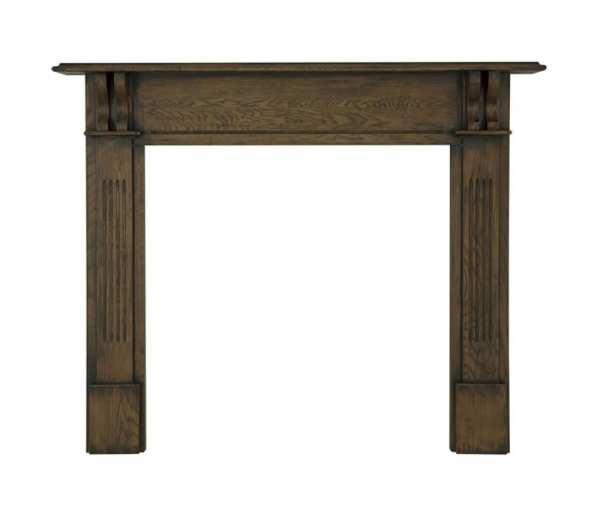 Carron Earlswood Distressed Solid Oak Fireplace Surround SMC103