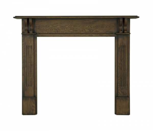 Carron Earlswood Distressed Solid Oak Fireplace Surround Smc103