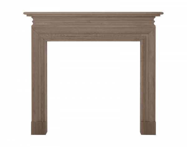 Carron Wessex Unwaxed Solid Oak Wide Opening Fireplace Surround SMC178