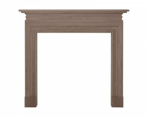 Carron Wessex Unwaxed Solid Oak Wide Opening Fireplace Surround