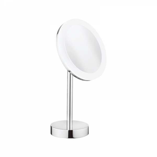 Crosswater Pro Round Table Top Cosmetic Mirror