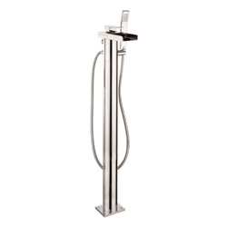 Crosswater Water Square Floorstanding Bath Shower Mixer Tap WS415FC