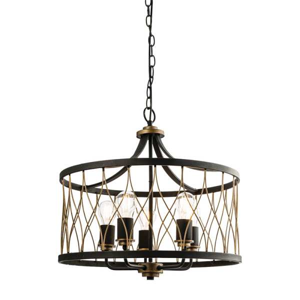 Endon Heston Multi Arm Lamp Pendant Light 61498