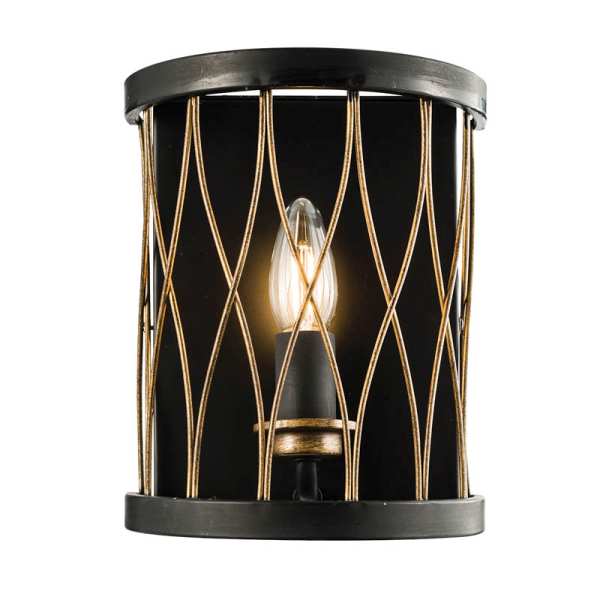 Endon Heston Metal Wall Light 61499