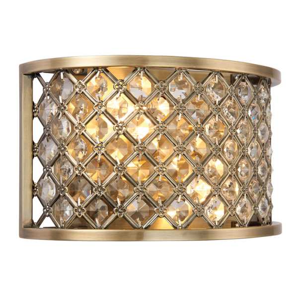 Endon Hudson Glass Wall Light 70559