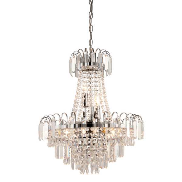 Endon Amadis Multi Arm Lamp Pendant Light 96826 CH