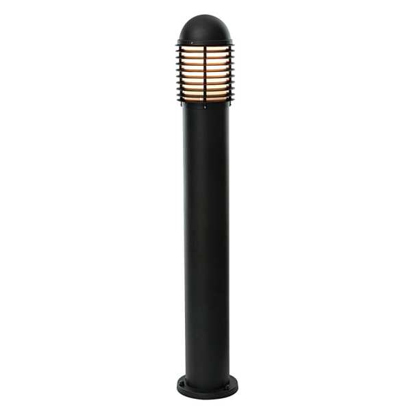 Endon Louvre Outdoor Bollard Exterior Light CH200E27BK