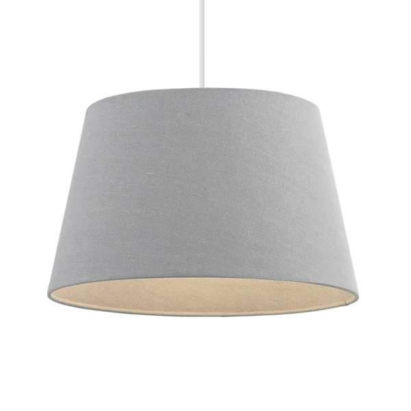 Endon Cici Tapered Cylinder Light Shade CICI 12GRY