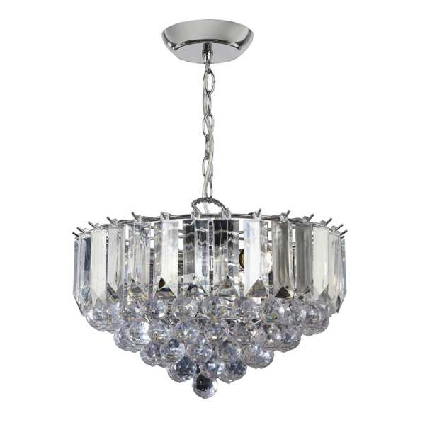 Endon Fargo Single Pendant Light FARGO 14CH