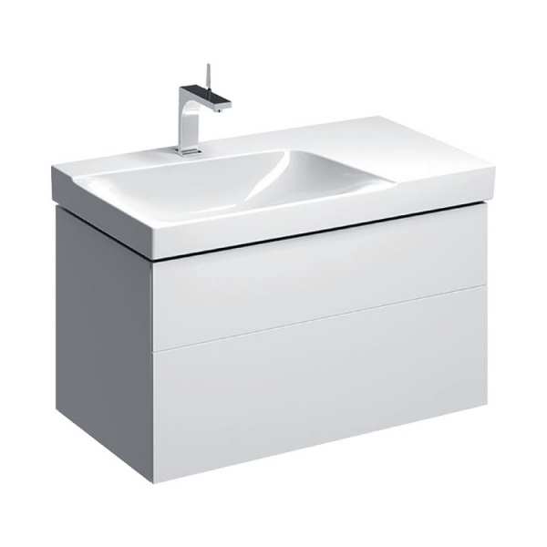 Geberit Xeno2 900mm White Left Hand Washbasin Unit 500.515.01.1