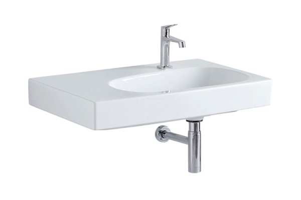 Geberit Citterio 750mm One Tap Hole Basin With Left Hand Shelf 500.546.01.1