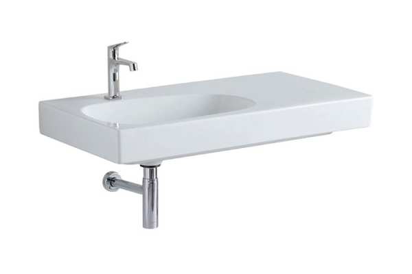 Geberit Citterio 900mm One Tap Hole Basin With Right Hand Shelf 500.548.01.1