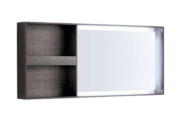 Geberit Citterio Oak Grey Brown 1400mm Illuminated Mirror 500.571.JJ.1
