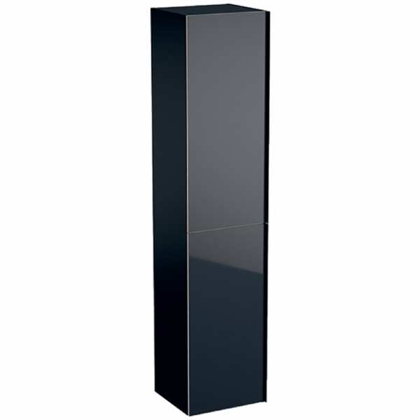 Geberit Acanto Black 1730mm 2 Door Tall Side Unit 500.619.16.1