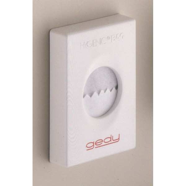 Gedy Sanitary Bag Holder White 2430 02