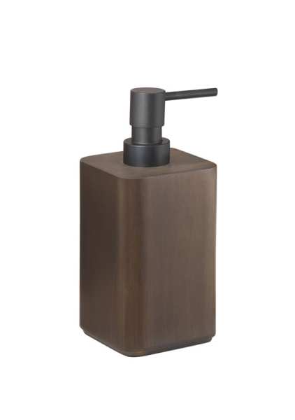Gedy Dafne Soap Dispenser Dark Bamboo 3980 30
