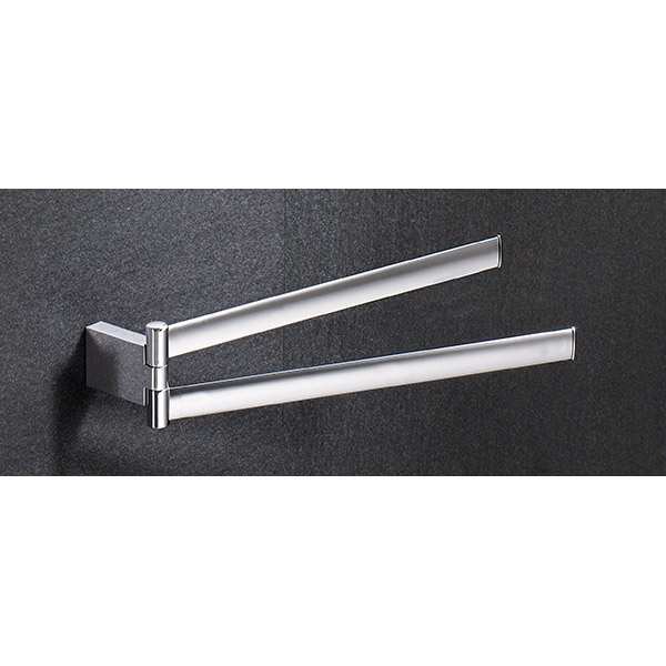 Gedy Kent Double Swing Towel Rail Chrome 5523 13