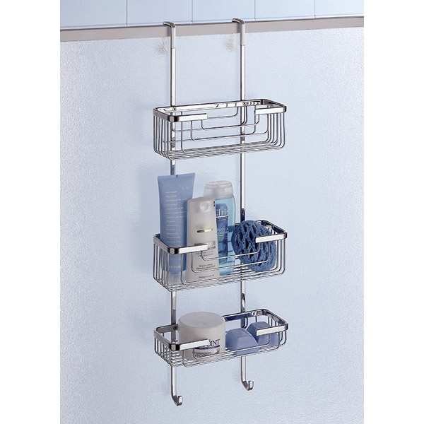 Gedy Shower Rack 3 Tier Chrome 5684 13
