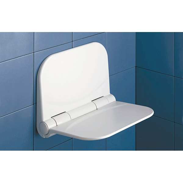 Gedy Dino Fold Up Shower Seat White DI82 02