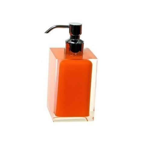 Gedy Rainbow Soap Dispenser Glossy Orange RA81 67