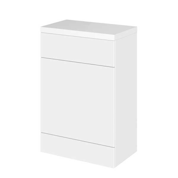 Hudson Reed Fusion White Gloss 600mm WC Unit and Top CBI120