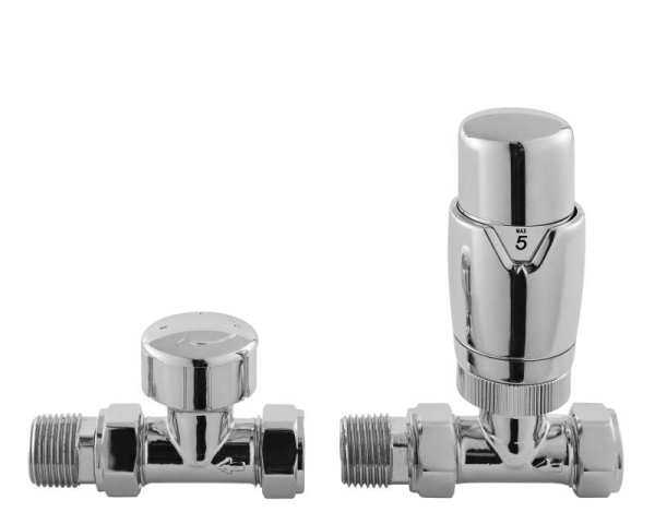 Nuie Angled Thermostatic Radiator Valve Pack HT316