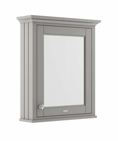 Hudson Reed Old London Storm Grey 600mm Mirror Cabinet LON214