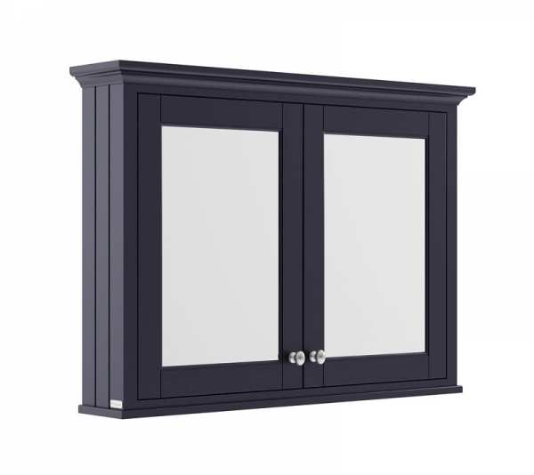 Hudson Reed Old London Twilight Blue 1050mm Mirror Cabinet LON317