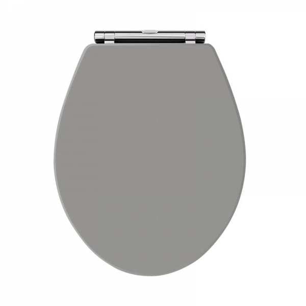 Hudson Reed Old London Storm Grey Soft Close Toilet Seat LOS299