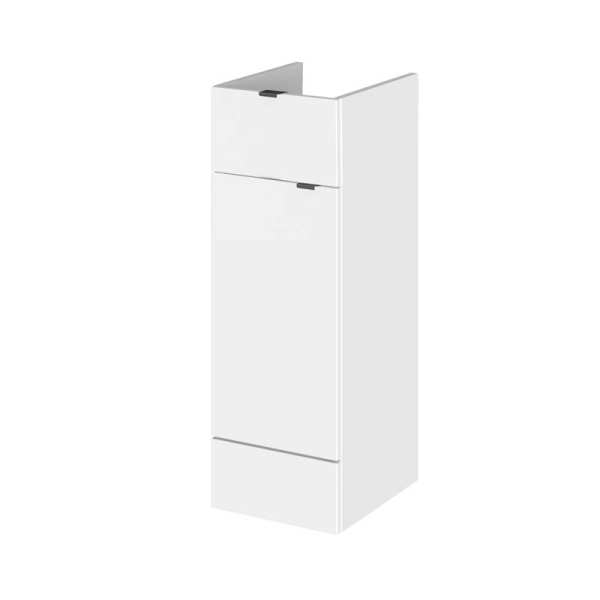 Hudson Reed Gloss White 300mm Drawer Lined Unit OFF122