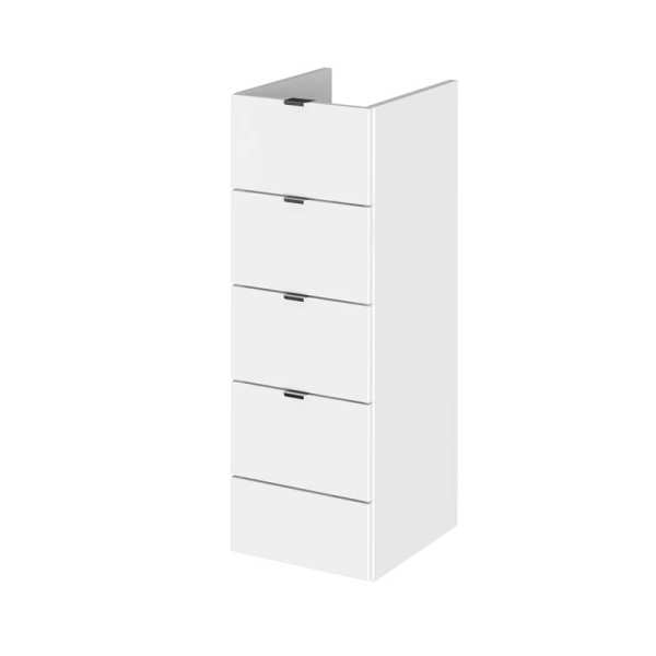 Hudson Reed Gloss White 300mm Drawer Unit OFF132