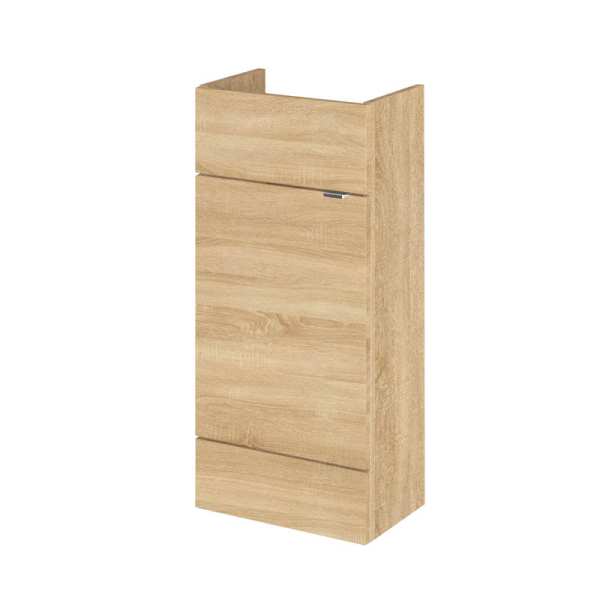 Hudson Reed Natural Oak 400mm Slimline Vanity Unit OFF303